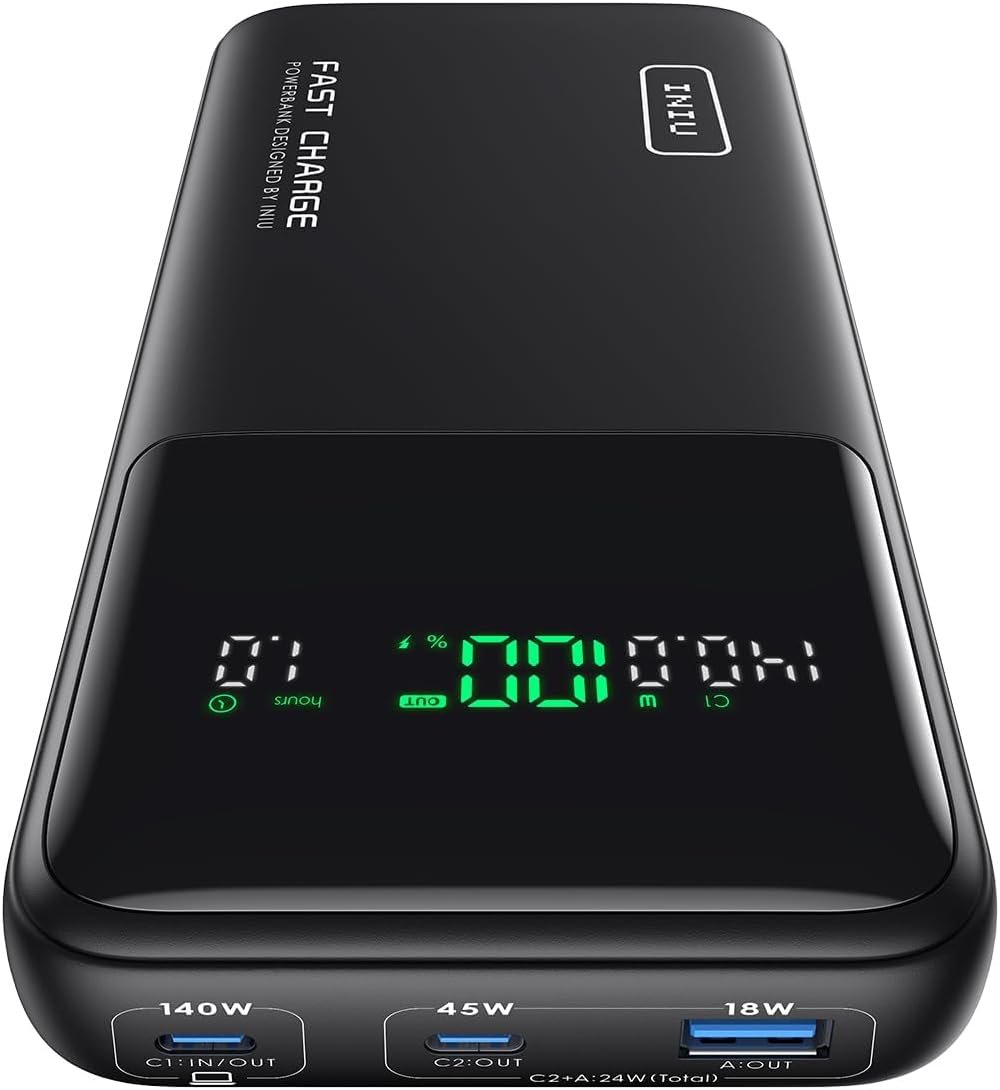 INIU 140W laptop power bank